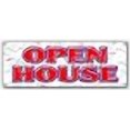 thumbnail image 2 of SignMission B-Open House Open House Banner Sign - For Sale Broker Apartment Home House Real Estate Agent, 2 of 4