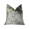 thumbnail image 1 of Plutus PBRAZ478-2626-DP Cuddly Ivory Rabbit Fur Ivory Gray Handmade Luxury Pillow, 26 x 26 in., 1 of 3