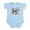 Sky Blue, variant on CafePress - Drums01 Body Suit - Baby Light Bodysuit, Size Newborn - 24 Months