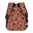 thumbnail image 4 of Balery American Football1 Mochila Escolar Impresa, Mochila Ligera para Viajes Casual, Mochila Duradera y Cómoda Multifuncional, Mochila para Laptop-One Size, 4 of 5