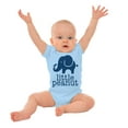 thumbnail image 3 of Little Peanut Cute Lil Elephant Lover Romper Boys or Girls Infant Baby Brisco Brands 6M, 3 of 6