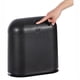 thumbnail image 1 of Cubo de Basura Ovalado Ganfancp con Tapa Automática 2.6 Galones Estrecho para Baño Dormitorio Cocina, 1 of 6