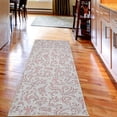 thumbnail image 2 of Vintage Decorative Rug, Monochrome Style Classic Victorian Inspired Rococo Motif Repetition, Quality Carpet for Bedroom Dorm and Living Room, 6 Sizes, Blush Ivory, by Ambesonne, 2 of 2