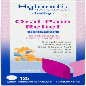 Hyland's Naturals Baby Nighttime Oral Pain , 125 s, Mini Pack
