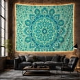 thumbnail image 6 of Highly Mandala Dominates with Detailed Circular Concentric, Mystical Fantasy for Space Lovers, Wall Decor, Mother'S Day Gift, Tapestry Wall Hanging for Dorm and Living Room, 6 of 7
