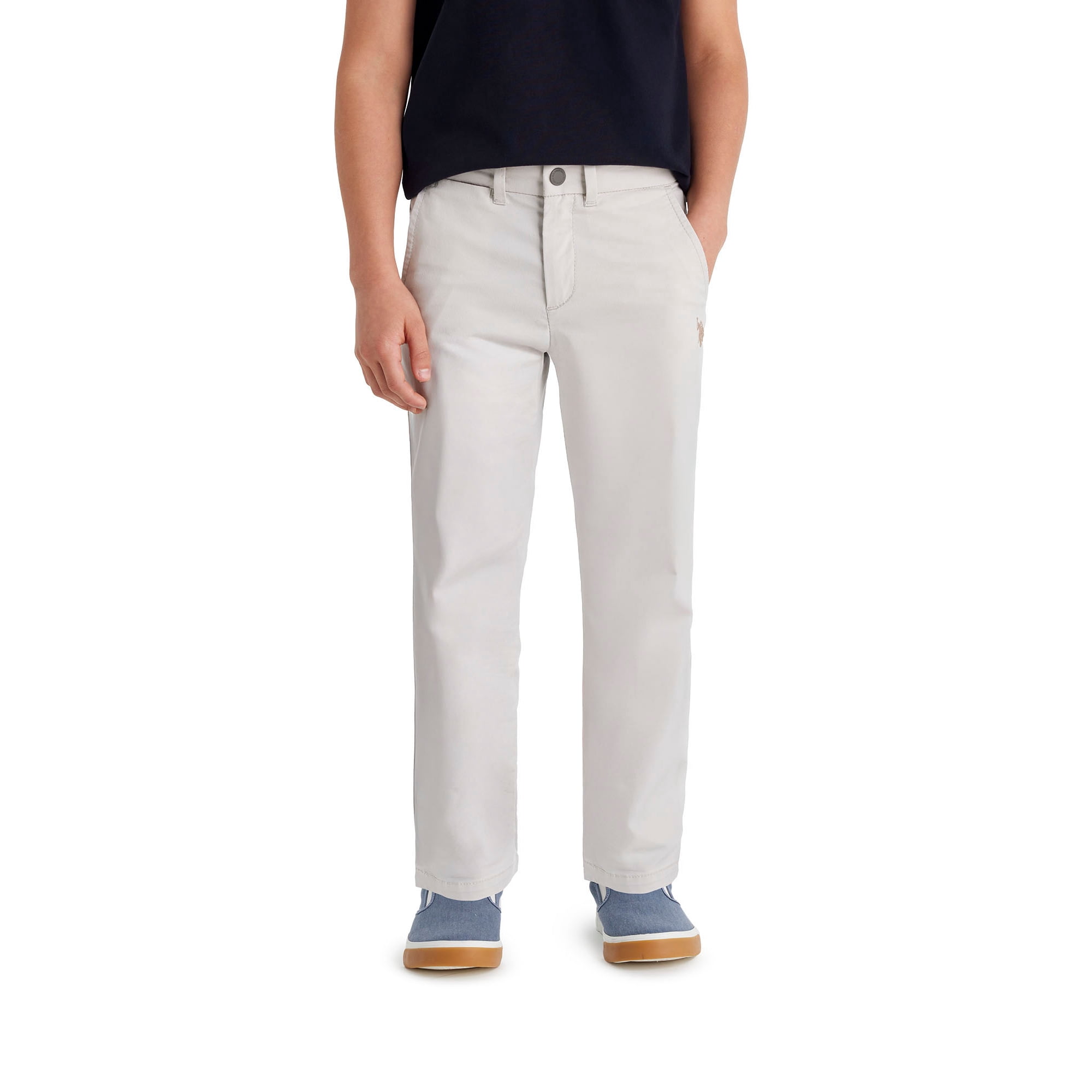 U.S. Polo Assn. Boys Play-Formance Trouser Pant, Sizes 4-18