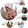 thumbnail image 3 of AISENIN Custom Merry Christmas New Year Gifts Personized Throw Blankets With 9 Photos Text Flannel Blankets for Friends Kids Couples Family, 3 of 5