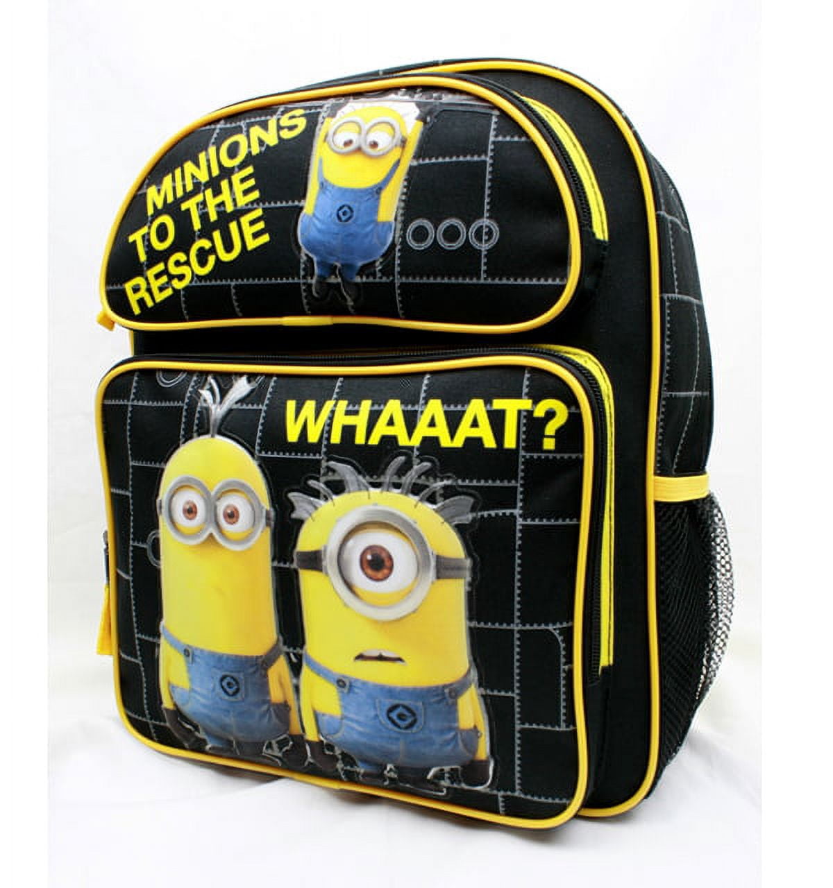 Medium Backpack - - Minions To The Rescue Black 14 New DL30407