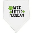 thumbnail image 2 of Inktastic St. Patrick's Day Wee Little Hooligan with Clovers Baby Bandana Bib, 2 of 4