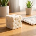 thumbnail image 4 of TOYOUME Jumbo Cheese Block Squishy, 2.75 inch, White, 4 of 6