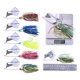 thumbnail image 4 of 5 uds Spinnerbait señuelo de pesca Kits de cebos giratorios pesca señuelos giratorios duros para lubina trucha salmón, 4 of 10