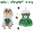 thumbnail image 5 of Disfraces para perros y gatos Vestidos cómodos para perros y gatos Ropa Suministros para disfraces de Navidad, 5 of 5
