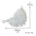 thumbnail image 4 of JNANEEI 2Pcs Angel Wings Molds Left & Right Wings Epoxy Resin Casting Silicone Mold, 4 of 8