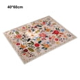 thumbnail image 3 of Baohd Soft Thick Artificial Wool Indoor Door Mat Durable Polyester Floral Washable Rug Washable Entry Rugs 2 40*60cm, 3 of 6