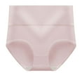 thumbnail image 4 of Elabch Womens Cotton Brief Underwear 100% Cotton Underwear High Waisted Briefs Soft Stretch Full Coverage Panties for Women L-XXL, 4 of 4