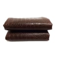thumbnail image 2 of Waverly Inspirations 52" Faux Leather Crocodile Print Upholstery Home Decor Fabric By The Yard, Brown, Available In Multiple Colors, 2 of 14