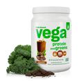 thumbnail image 2 of Vega - Protein & Greens, US Chocolate, Gluten-Free, 20g Protein, (18.4oz), 2 of 7