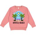 thumbnail image 2 of Inktastic Summer Vacation in Myrtle Beach Toddler Sweatshirt, 2 of 4
