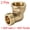 Gold Tone, variant on Brass Pipe Fitting,90 Degree Elbow,1-inch (BSP) Male x 1-inch (BSP) Female 2pcs
