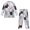 Cat Pattern Design, variant on Irish Symbols Boys Suit, Polyester Fabric Formal Boy Suits for Graduation Ceremony Communion Wedding, Non-Stretch Anti-Wrinkle Elastic Waist