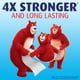 thumbnail image 3 of Papel higiénico Charmin Ultra Strong, 6 mega rollos, 24 unidades, tamaño normal, 3 of 7