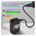 thumbnail image 4 of KJ21 Body Worn Mini Camera Police HD 1296P DVR Video Recorder Security Cam 170 Degree IR Night Vision Mini Camcorders ,Ultra HD, 4 of 6