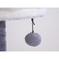 thumbnail image 3 of Vibrant Life 47" Minimalist Cat Tree with Condo, Perch, Jute Scratching Posts and Massager, Gray, 3 of 9