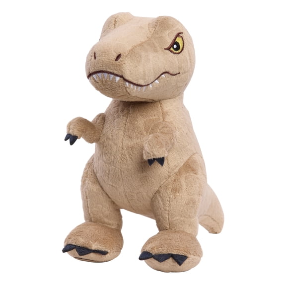 Jurassic World Rebirth T. Rex Plush Toy, 7-Inch Tyrannosaurus Rex Stuffed Animal, Soft Dinosaur Plush for Kids Ages 3 and Up by Just Play