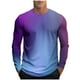 thumbnail image 2 of Amzcrzy - Sudadera Para Hombre, Estilo Casual, Con Estampado Deportivo, Manga Larga Y Cuello Redondo, Color Azul Claro, Xl, 2 of 5