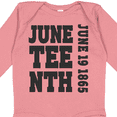 thumbnail image 4 of Inktastic Juneteenth June 19, 1865 Boys or Girls Long Sleeve Baby Bodysuit, 4 of 5