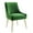 Green, variant on TOV Furniture Beatrix Navy Velvet Side Chair with Gold Legs