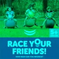 thumbnail image 4 of Waddle Large Green Dino Hip Hopper Inflatable Hopping Animal Bouncer, 250lbs , Ages 5+, 4 of 8