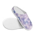 thumbnail image 3 of Lsque Winter With Snowflakes Pattern Womens Comfort Cotton on Scuff With Memory Foam and Anti-skid Sole Slipper-39/40, 3 of 7