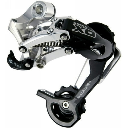 SRAM X0 10-Speed Mountain Bike Rear Derailleur Long Cage // Silver