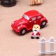 thumbnail image 5 of Juego De Navidad De Mini Puerta Casa de muñecas Decoraciones navideñas Casa de gnomos Juguetes Fomenta la creatividad para niños, 5 of 7