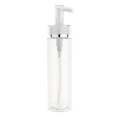 thumbnail image 2 of Goriertaly Empty Acrylic Cosmetic Pump Bottle Lotion Liquid Dispenser Container Clear 200ml 1Set, 2 of 6