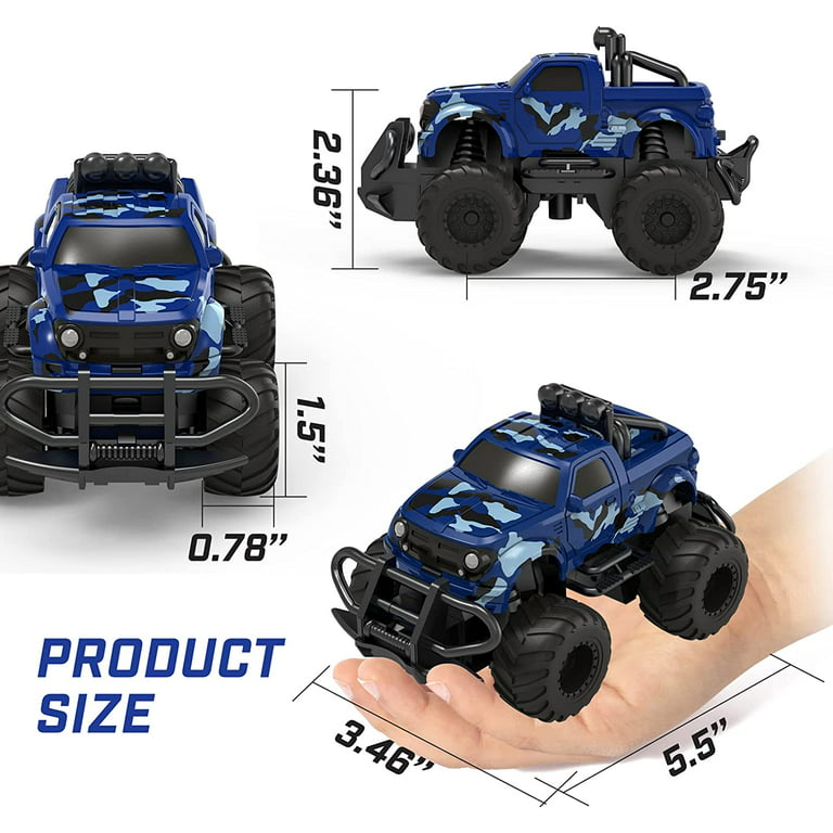 Toys for 3 4 5 6 7 Year Old Boys, Remote Control Car Toys for Kids RC  Trucks Toy