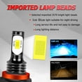 thumbnail image 2 of FZPJJNB H11+H7 for Suzuki Hayabusa GSX1300R 2008-2017 Ice Blue Led Headlights Bulb High Low Beam,HKL,C01, 2 of 12