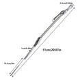 thumbnail image 2 of Varilla de nivel de aceite flexible de acero inoxidable compatible con motores SB 265, 283, 327, 350, 383 y 400., 2 of 14