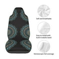 thumbnail image 4 of Yiaed Mandala Print Car Seat Covers,Universal Auto Seats Protector Fits for Car,SUV Sedan,Truck,Automotive Seat Covers & Accessories, 4 of 5
