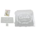 thumbnail image 2 of Acrylic Wedding Card Box DIY Envelop Card Box Money Storage Box Wedding Supply, 2 of 5