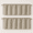 Biscotti Beige-60"W x 16"L (Pack of 1), variant on Aqua 60"W x 18"L (Pack of 1) Valance Window Curtain for Kitchen Bedroom Living Room RV Bunk