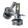 thumbnail image 1 of Miulika 2 Pieces Car LED Headlight Bulbs 6000LM Auto Assembly Spare Part Light Bulbs H4, 1 of 9