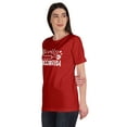 thumbnail image 4 of Inkmeso Womens Officially Vaccinated Funny Pro-Vaccine Crew Neck T-shirt Tops, 4 of 8