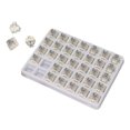 thumbnail image 4 of Eje de teclado mecánico, interruptor de teclado de 35 piezas, interruptor lineal a prueba de polvo, interruptor de teclado mecánico, apariencia llamativa, 4 of 12