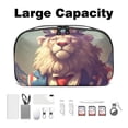 thumbnail image 3 of Independence Day Travel Organizer, Electronic Organizer Travel Case, Cord and Cable Organizer, Power Cord Organizer Travel - Oxford Fabric Waterproof Digital Gadget Bag, 5.9x9.44x3.14 in, 3 of 6