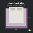 thumbnail image 3 of Allswell Cotton Crinkle Bed Blanket, Cream, Full/Queen, 90 in x 100 in, 3 of 7