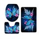 thumbnail image 4 of Alfombras de , Alfombra de , de 3 Alfombrils de de Y Alfombrils apariencia de U, 12 Patrones de Mariposas para El Mariposa 5 perfecl Conjunto de alfombra de baño, 4 of 6