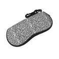 thumbnail image 2 of Picia Weave Geometric Print Sunglasses Case, Eyeglasses Case Protector Large Glasses Case, Key Lock Case Protective Glasses Holder Eyeglasses Cases, 2 of 8