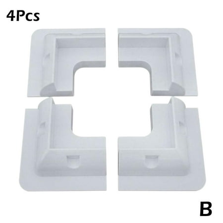 

4 Solar Panel White Mounting Bracket Kit For Solar RV Caravan Boat Panel V5C4